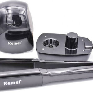 Kemei KM-9090 Πρέσα Μαλλιών με Ατμό