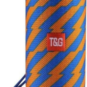 T&G TG-117 Ηχείο Bluetooth 5W με Ραδιόφωνο Blue/Orange