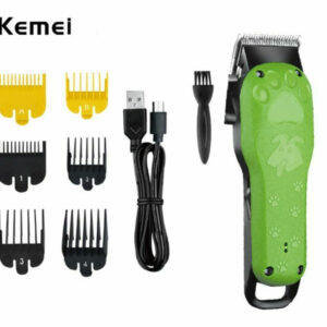 Kemei KM-CW10 Επαγγελματική Κουρευτική Μηχανή Σκύλων Επαναφορτιζόμενη