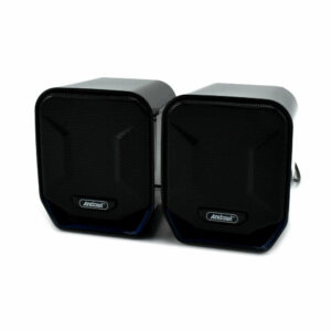 Andowl Q-YX17 Ηχεία Υπολογιστή 2.0 RGB 3W Μαύρα