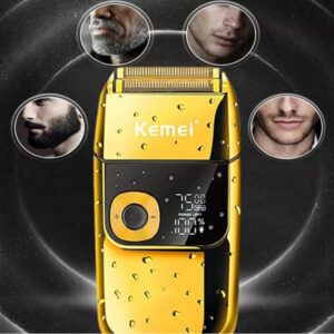 Kemei Gold KM-2028 Foil Ξυριστική Μηχανή Προσώπου Επαναφορτιζόμενη