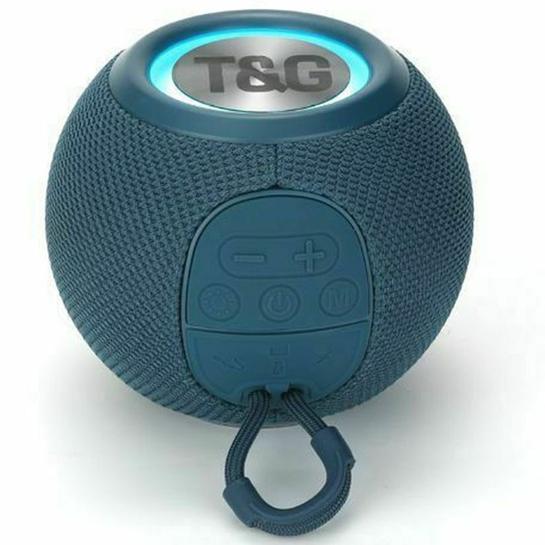 T&G TG-337 Ηχείο Bluetooth 5W με Ραδιόφωνο Μπλε