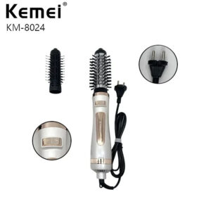 Kemei KM-8024 Κεραμική Ηλεκτρική Βούρτσα με Αέρα 800W