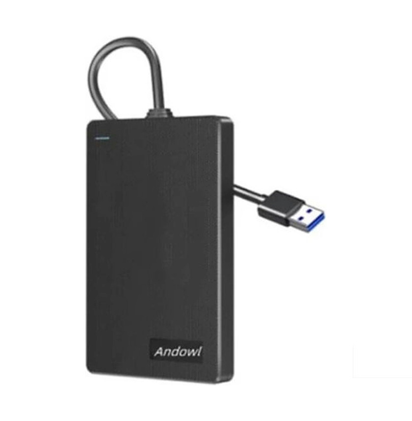 Andowl Q-YP01 Θήκη για Σκληρό Δίσκο 2.5'' SATA III USB 2.0