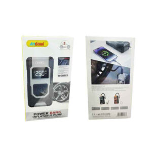 Andowl Τρόμπα Αυτοκινήτου Power Bank 150PSI Επαναφορτιζόμενη Q-CQ623