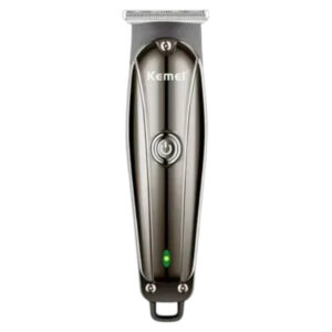 Kemei KM-638 Επαναφορτιζόμενη Κουρευτική Μηχανή Γκρι