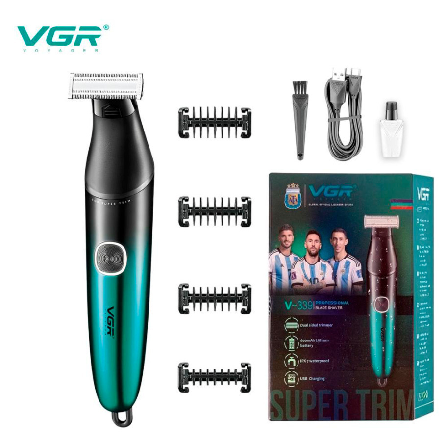 VGR V-339 Foil Ξυριστική Μηχανή Προσώπου / Σώματος Επαναφορτιζόμενη