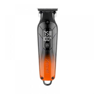 Kemei KM-1741 Επαναφορτιζόμενη Κουρευτική Μηχανή Πορτοκαλί