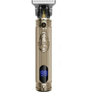 Kemei KM-700H Επαναφορτιζόμενη Κουρευτική Μηχανή Χρυσή