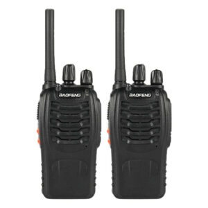 Baofeng BF-88E Ασύρματος Πομποδέκτης PMR 0.5W χωρίς Οθόνη Σετ 2τμχ