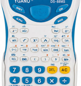 YGANO DS-88MS Επιστημονική Αριθμομηχανή Μπλε