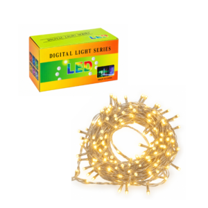 100 θερμά λαμπάκια LED – 100 Λαμπάκια LED 3m Θερμό Λευκό σε Σειρά 041088