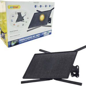 Andowl Q2025 ηλιακό 4G router Wi‑Fi με μπαταρία IP66